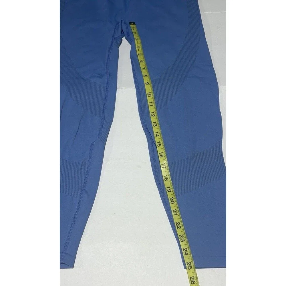 Victoria's Secret PINK Active Seamless Leggings Blue Size Large